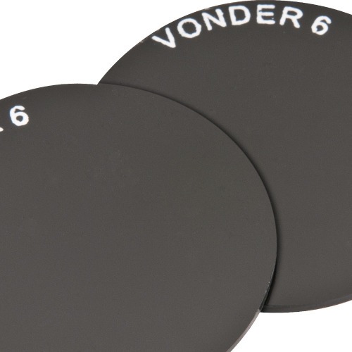 Lente redonda 50 mm verde - TON-6 Lente redonda 50 mm verde - TON-6