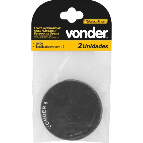 Lente redonda 50 mm verde - TON-6 Lente redonda 50 mm verde - TON-6