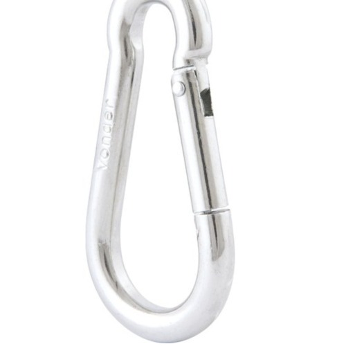 Mosquetão com trava 6 x 60 mm uso leve Mosquetão com trava 6 x 60 mm uso leve