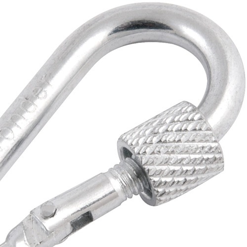 Mosqueto com trava roscada 5 x 50 mm