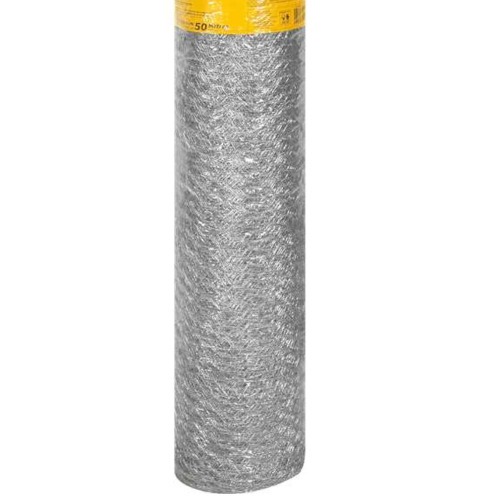 Tela metálica hexagonal para pinteiro malha 1 Tela metálica hexagonal para pinteiro malha 1