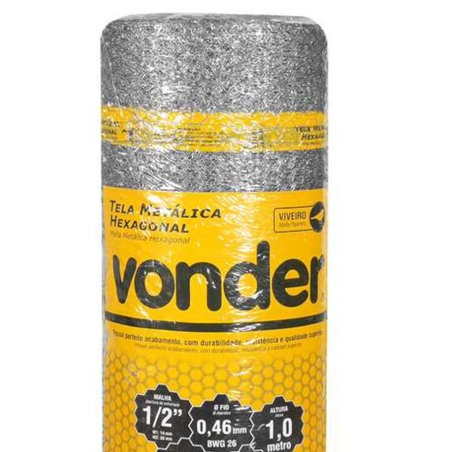Tela metlica hexagonal para viveiro malha 1/2