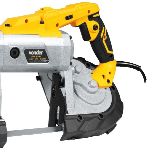 Serra de fita port�til 1.110 watts com luz led - SFV 1100  220V