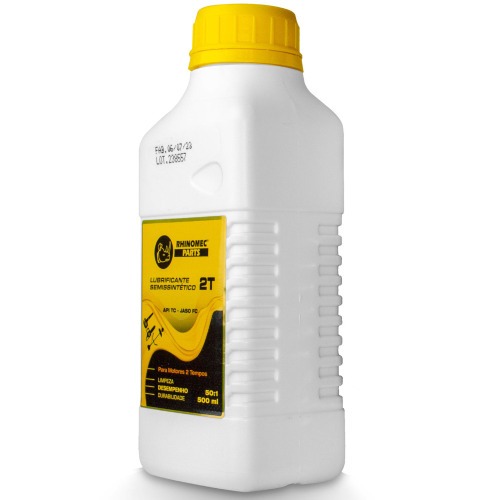 �leo lubrificante semissint�tico para motor 2 tempos 500ml