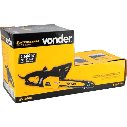 Eletrosserra 1.600 watts com sabre de 14