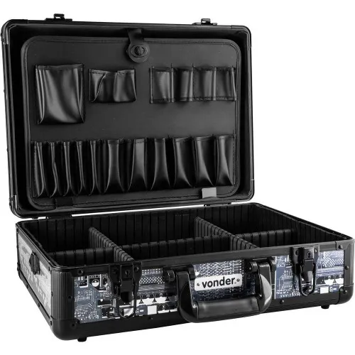 Maleta em plástico 455 x 330 x 152 mm para componentes elétricos/eletrônicos - MF313