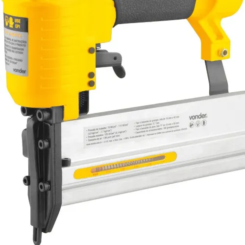 Grampeador e pinador pneumático grampos de 16 a 40 mm