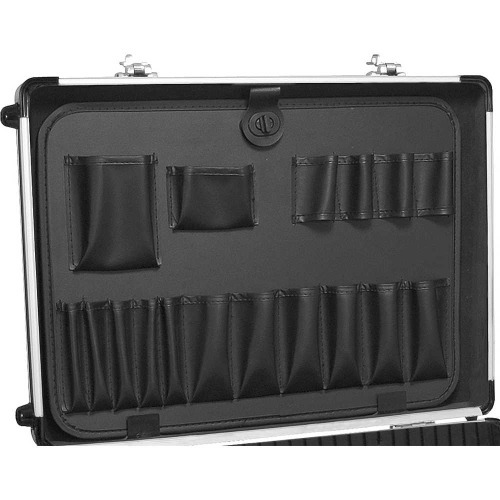 Maleta para ferramentas 455 x 330 x 152 mm com chave - MF931 Maleta para ferramentas 455 x 330 x 152 mm com chave - MF931