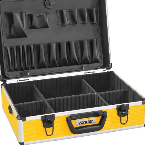 Maleta para ferramentas 455 x 330 x 152 mm com chave - MF312 Maleta para ferramentas 455 x 330 x 152 mm com chave - MF312
