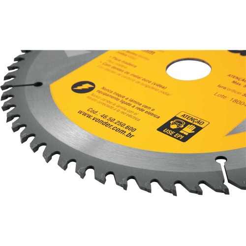 Disco de serra para madeira 250 x 30 mm 60 dentes