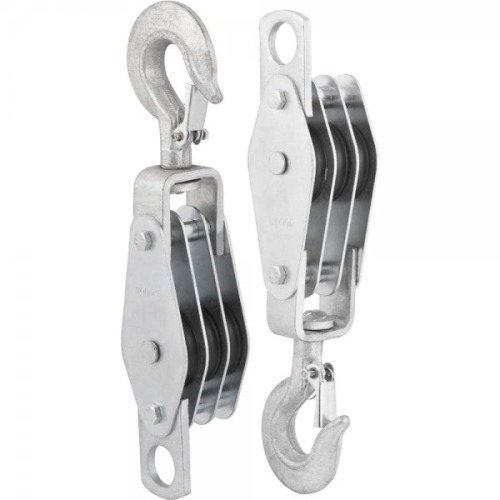 Moitão para elevação de carga 650 kilos 2 peças Moitão para elevação de carga 650 kilos 2 peças