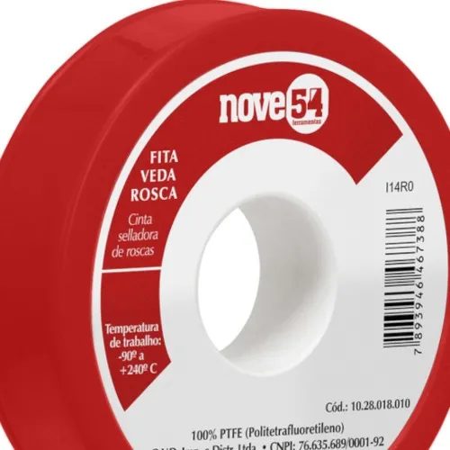 Fita veda rosca 18 mm x 5 metros