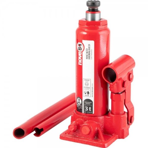 Macaco hidr�ulico tipo garrafa capacidade de 3 toneladas