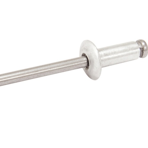 Rebite de repuxo em alumínio 3,2 x 12 mm cx com 1.000 pçs Rebite de repuxo em alumínio 3,2 x 12 mm cx com 1.000 pçs