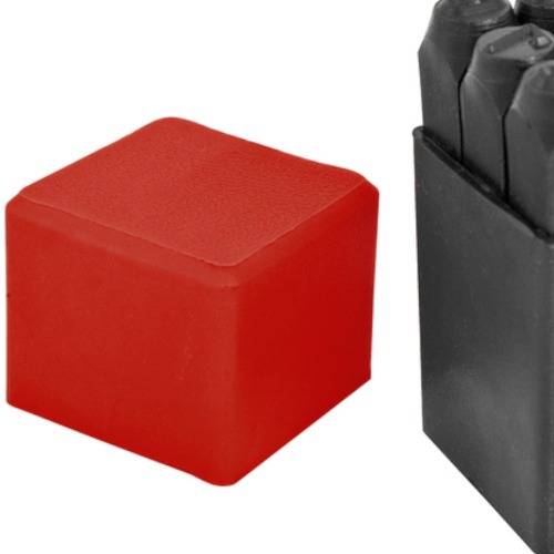 Jogo de algarismo de a�o para grava��o 4 mm - 9 pe�as