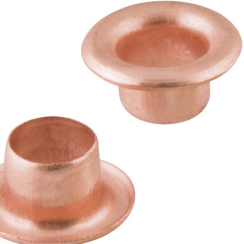 Ilhs metlico cobreado pacote com 100 peas 