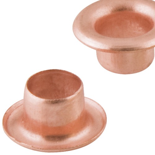 Ilhs metlico cobreado pacote com 100 peas 