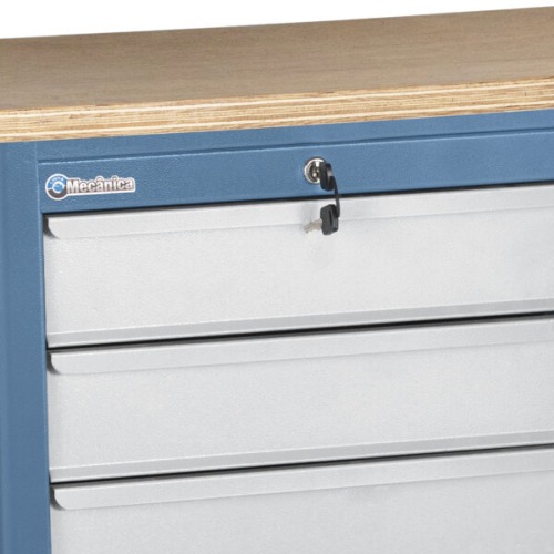 Bancada com 5 gavetas 1 prateleira e 1 porta - 2006 Bancada com 5 gavetas 1 prateleira e 1 porta - 2006