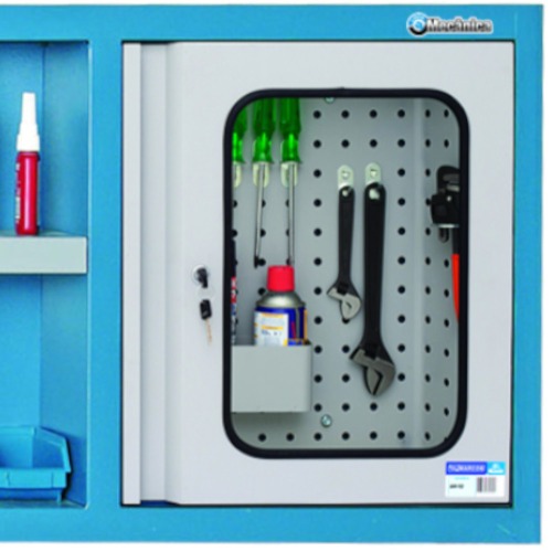 Armário de parede para ferramentas visor de vidro com 26 ganchos - AM-51 Armário de parede para ferramentas visor de vidro com 26 ganchos - AM-51
