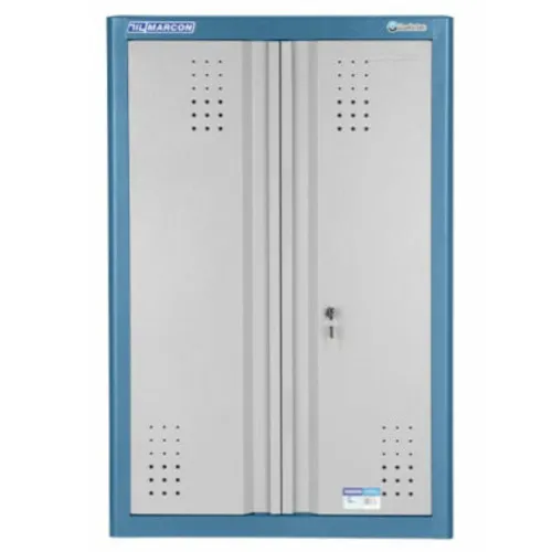 Armário para ferramentas com 2 prateleiras e portas de aço - AM-3