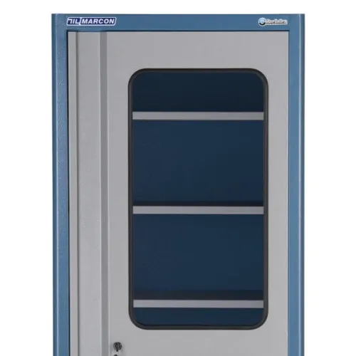 Armário para ferramentas com 5 prateleiras e porta de vidro - AM-40
