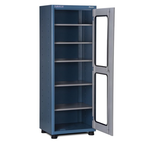 Armrio para ferramentas com 5 prateleiras e porta de vidro - AM-40