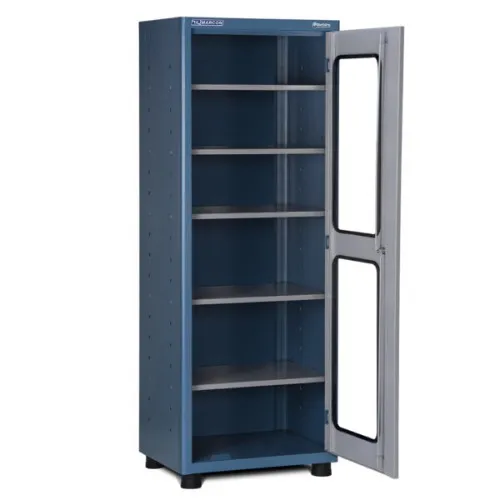 Armário para ferramentas com 5 prateleiras e porta de vidro - AM-40