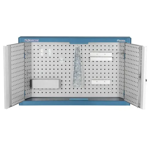 Armário porta ferramentas com chapa perfurada e portas de aço - AM-9