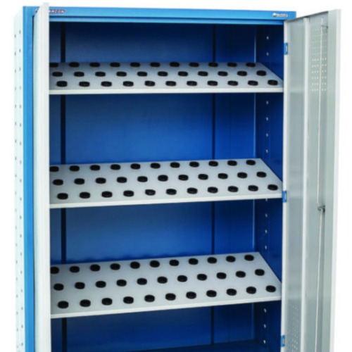 Armrio porta-cones com 3 prateleiras inclinadas - AM-20