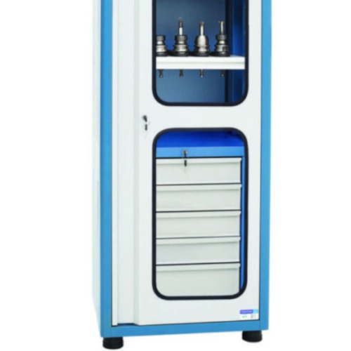 Armrio porta-cones com portas de vidro e 2 prateleiras AM-39