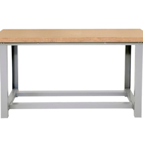 Bancada modular com tampo em compensado naval envernizado - 1600 MN2  Bancada modular com tampo em compensado naval envernizado - 1600 MN2