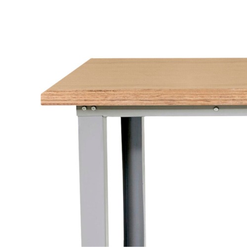 Bancada modular com tampo em compensado naval envernizado - 1600 MN2  Bancada modular com tampo em compensado naval envernizado - 1600 MN2