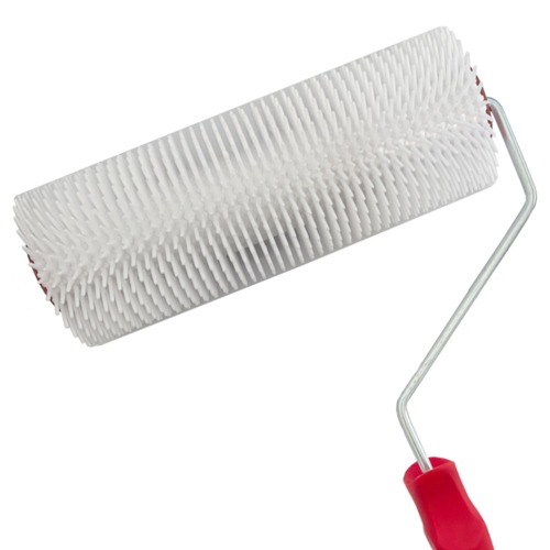 Rolo fura bolha com suporte 18mm Rolo fura bolha com suporte 18mm