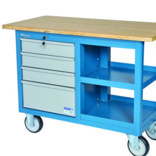 Bancada mvel com 4 gavetas e 1 prateleira - CR-69