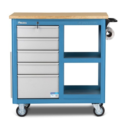 Bancada mvel com tampo em madeira - CR-26