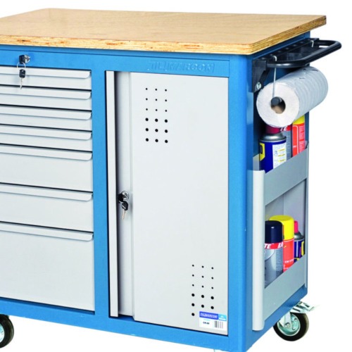 Bancada mvel com tampo em madeira - CR-60