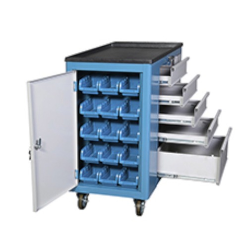 Carrinho para ferramentas com 5 gavetas e 15 gavetas plásticas Carrinho para ferramentas com 5 gavetas e 15 gavetas plásticas
