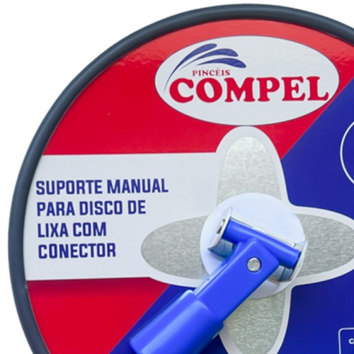Suporte manual para disco de lixa com conector 9