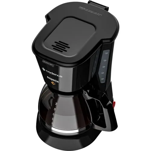Cafeteira elétrica 600W jarra de vidro 18 xícaras Desperta Contrast - Caf338  220V