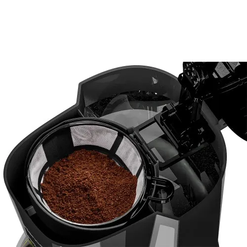 Cafeteira elétrica 600W jarra de vidro 18 xícaras Desperta Contrast - Caf338  220V