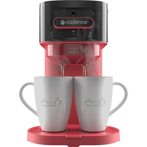 Cafeteira eltrica 2 xcaras vermelha Single Up - Caf230  220V