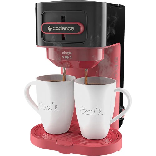 Cafeteira eltrica 2 xcaras vermelha Single Up - Caf230  220V