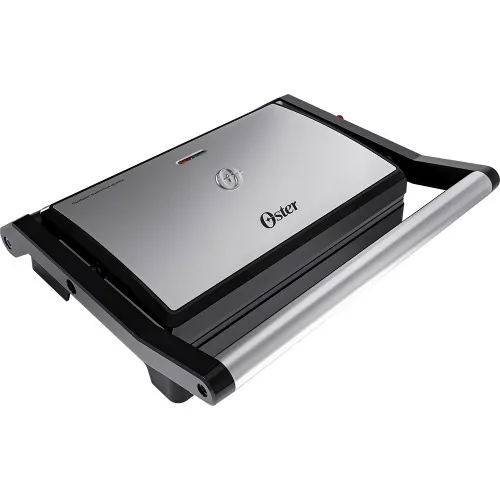 Sanduicheira e grill antiaderente 1000 watts Inox - OGRL230  110V