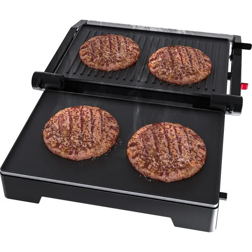 Sanduicheira e grill antiaderente 1000 watts Inox - OGRL230  110V