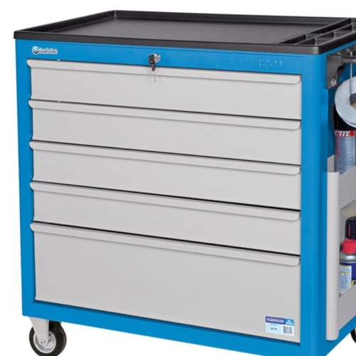 Carrinho para ferramentas fechado com 5 gavetas - CR-16