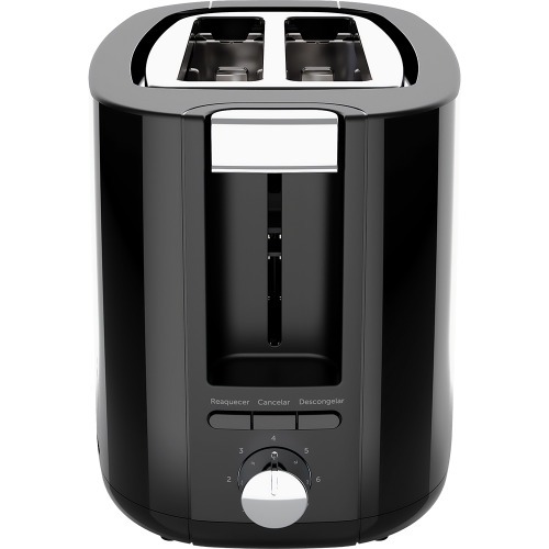 Torradeira de p�es 750 watts Inox Black Simple Life - OTOR650  110V