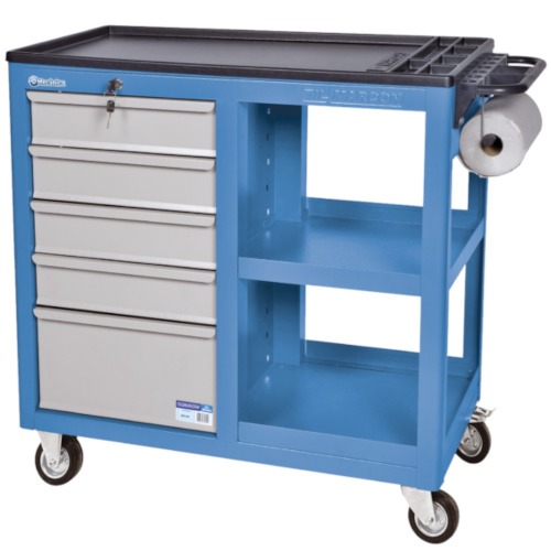 Carrinho para ferramentas fechado com 5 gavetas - CR-54 Carrinho para ferramentas fechado com 5 gavetas - CR-54