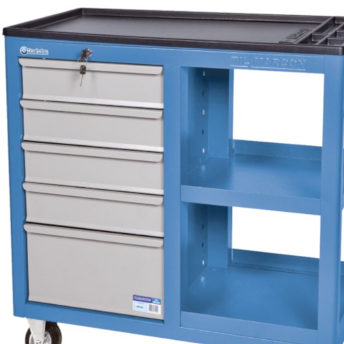 Carrinho para ferramentas fechado com 5 gavetas - CR-54 Carrinho para ferramentas fechado com 5 gavetas - CR-54