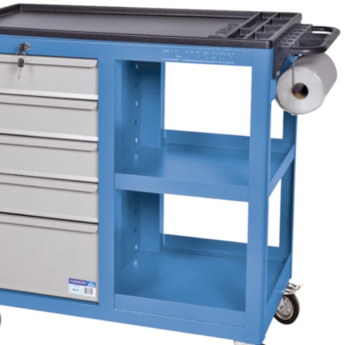 Carrinho para ferramentas fechado com 5 gavetas - CR-54 Carrinho para ferramentas fechado com 5 gavetas - CR-54