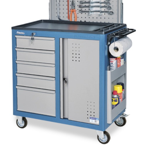 Carrinho para ferramentas fechado com 5 gavetas - CR-73